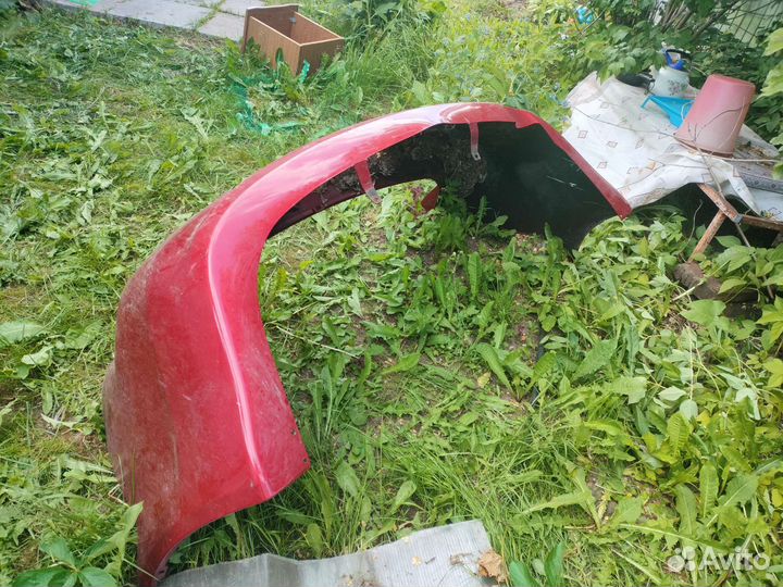 Бампер задний Mitsubishi Lancer 10 седан