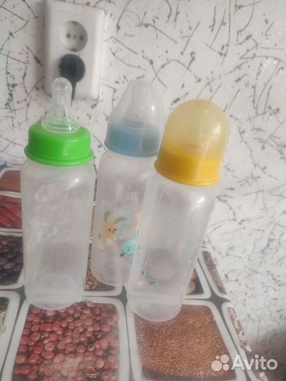 Нагрудник, бутылочки, свечка 2,нимблеры