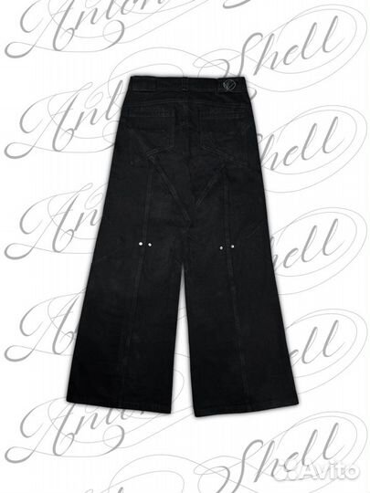 No Faith Studios Black Dune Denim Джинсы