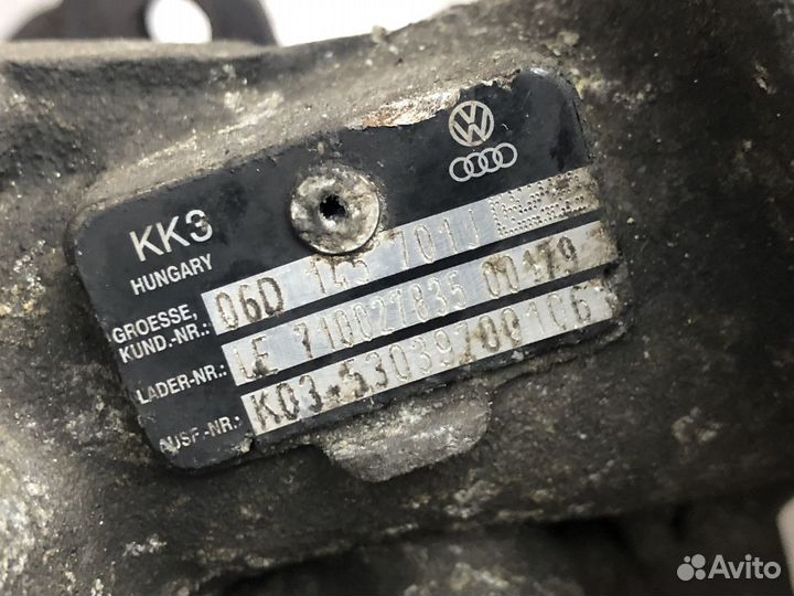 Турбина на ауди а6с6 2.0 бензин 170лс