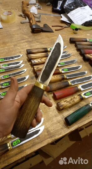 Нож охотничий ручной работы