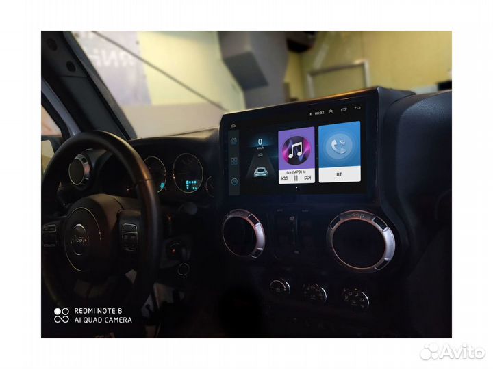 Магнитола Jeep Wrangler 2011 - 2015 Android