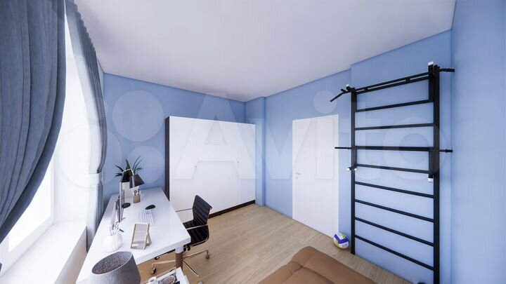 2-к. квартира, 60,9 м², 3/14 эт.