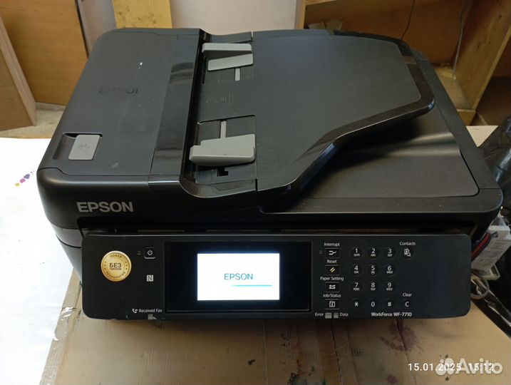 Мфу work force wf-7710 на донора или под ремонт