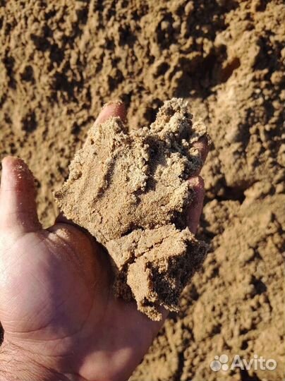 Песок карьерный с доставкой