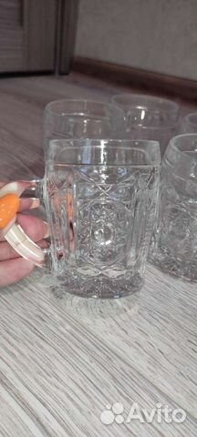 Кружка хрустальная