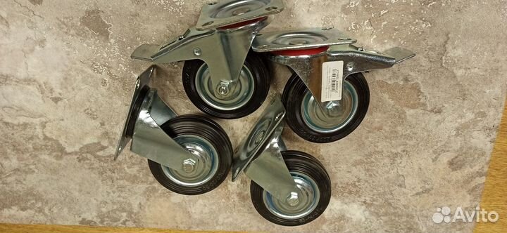 Колесо промышленное поворотное 100мм. (4 штуки)