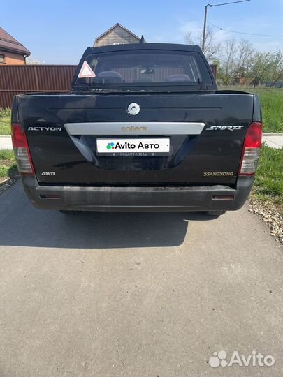 SsangYong Actyon Sports 2.0 МТ, 2011, 200 000 км