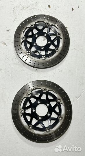 Kawasaki zx6r/zx636 98-02г тормозные диски