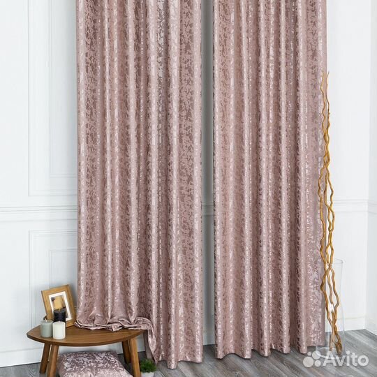 Шторы Версаль Розовый готовые и на заказ