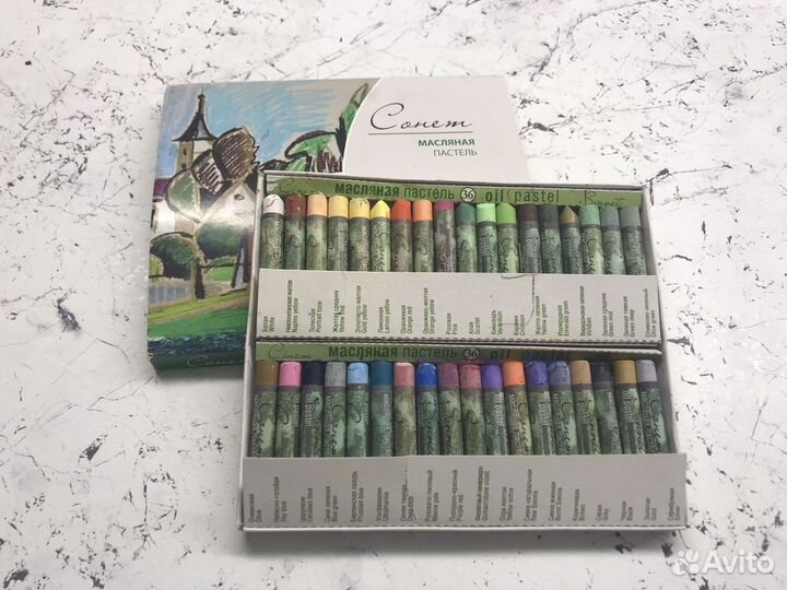 Маслянная пастель Сонет