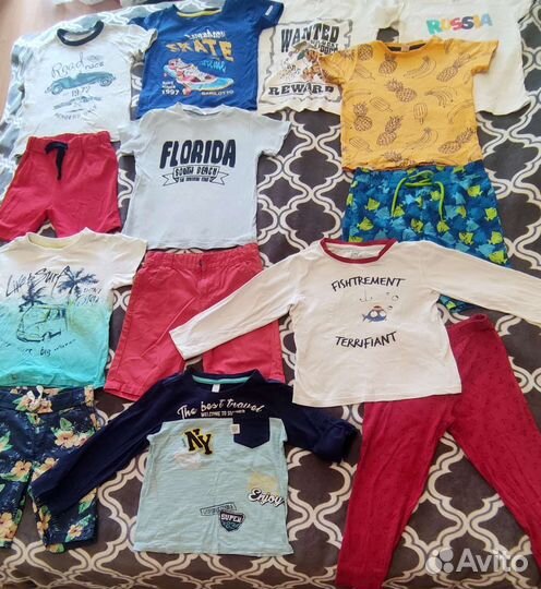 Футболки шорты. 104-110