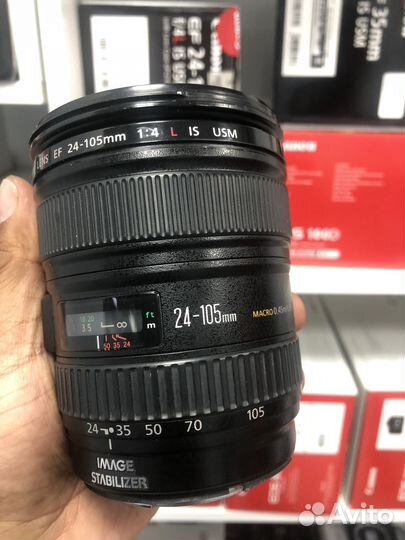 Canon ef 24 105mm f 4l is usm отл