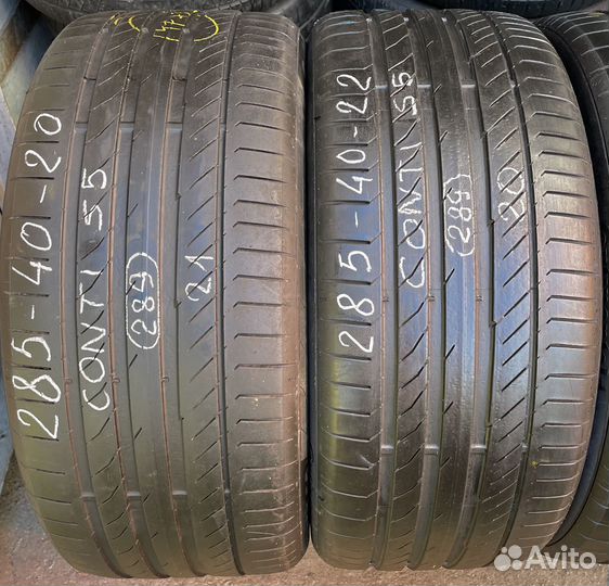 Continental ContiSportContact 5P 285/40 R22