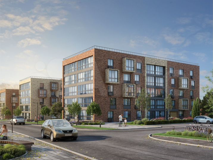 2-к. квартира, 63,5 м², 2/5 эт.