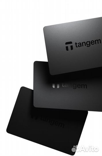 Кошелек Tangem 2.0 Black набор из 3 карт