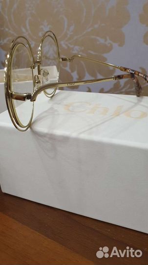 Солнцезащитные новые очки Chloé оригинал