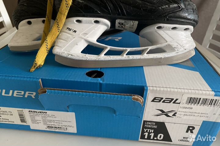 Коньки bauer