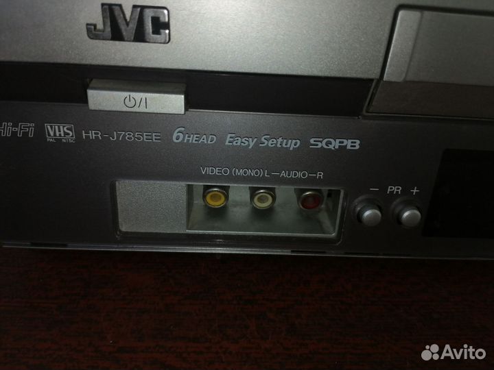 Стерео VHS JVC HR J 785WE Hi Fi 6 головок