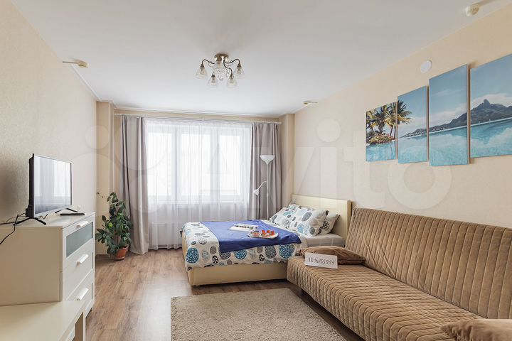 1-к. квартира, 40 м², 22/23 эт.