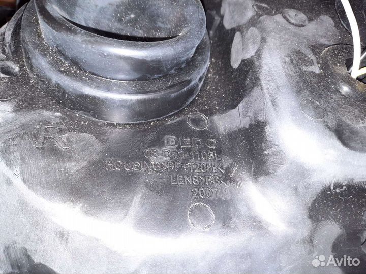 Фары на toyota land cruiser 100