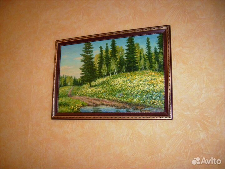 Картина маслом на холсте 
