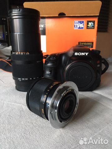 Зеркальный фотоаппарат sony a65