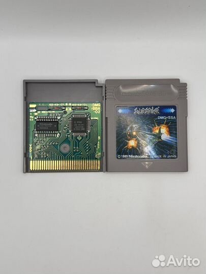 Игра Solarstriker для Game Boy оригинал