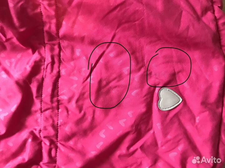 Зимняя куртка на девочку 98 размер