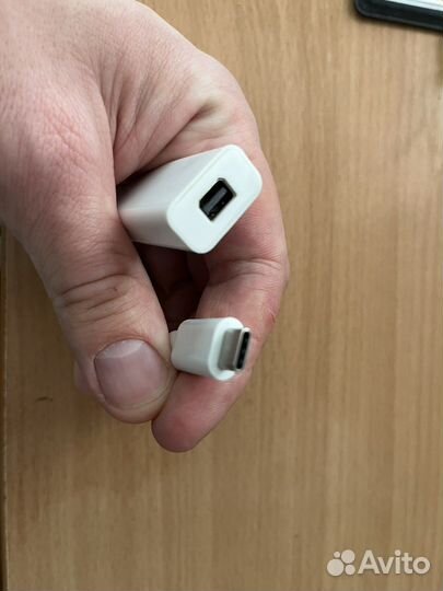 Переходник displayport to type-c