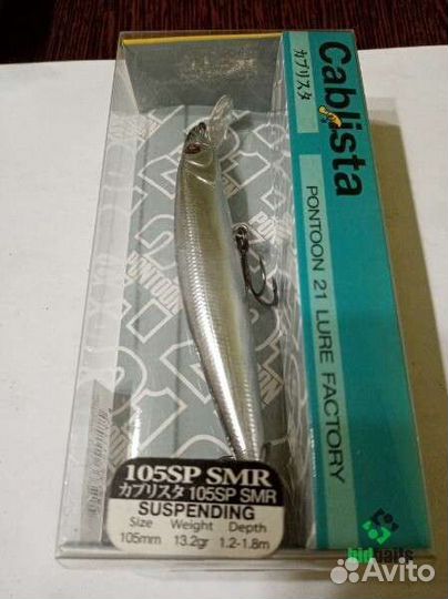 Воблеры 21 pontoon Cablista 105SP-SMR 13.2g 105mm
