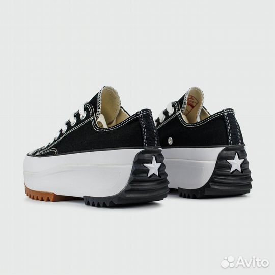 Converse Run Star Low Black White Wmns