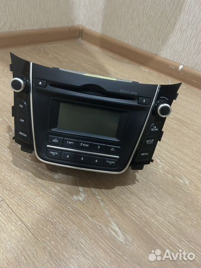 Штатный магнитофон Hyundai I30