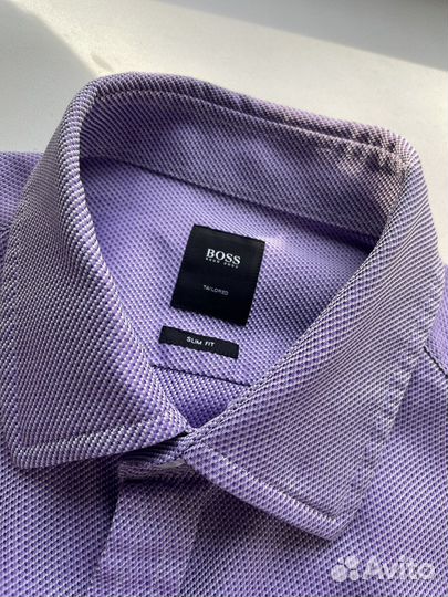 Новая рубашка Hugo Boss M(48) 15/40 Body fit