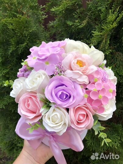 Букет из мыла