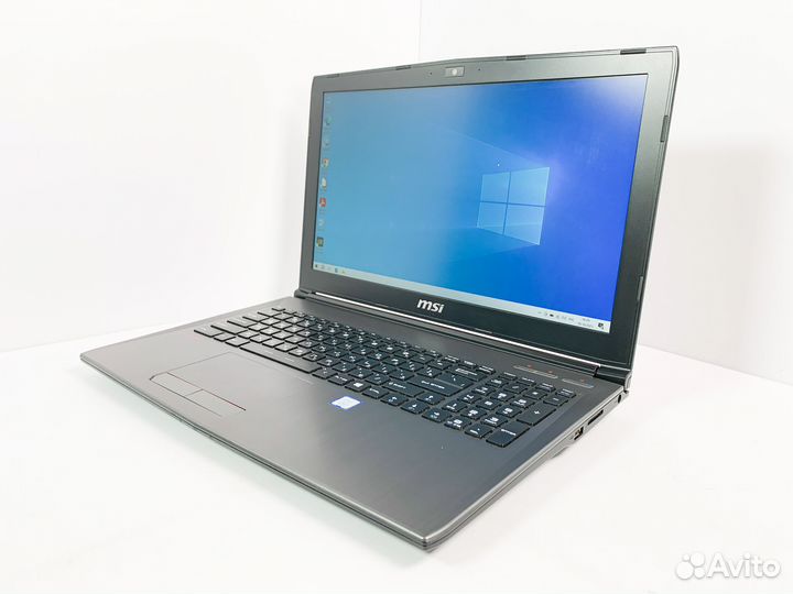 Игровой ноутбук MSI i7/24Gb/GTX1050