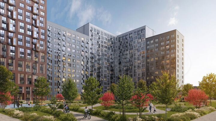 2-к. квартира, 43,3 м², 12/12 эт.