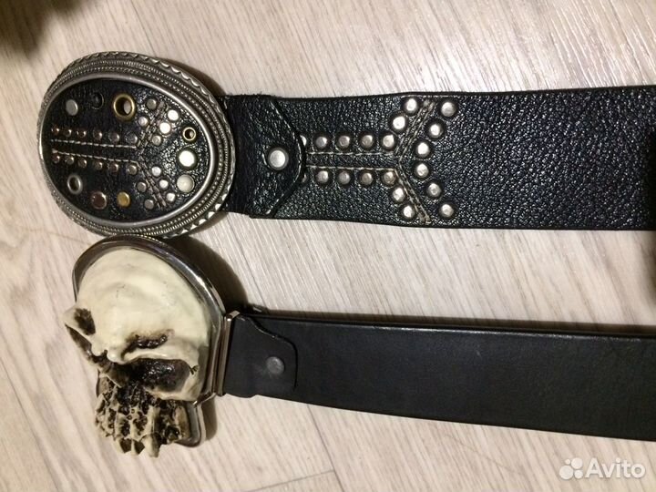 Ремни натуральная кожа