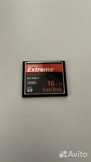 Карта памяти Compact flash16gb SanDisk