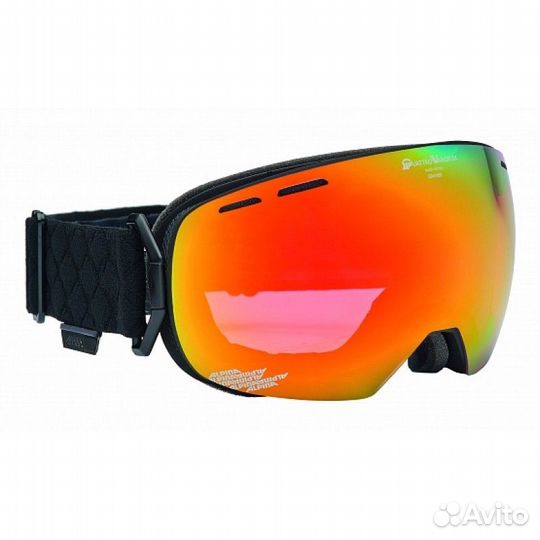 Маска горнолыжная Alpina granby qvmm (black dots)