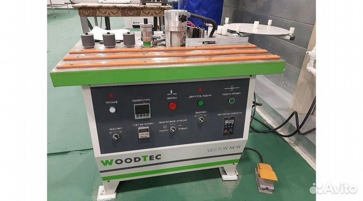 Кромкооблицовочный станок WoodTec vector NEW