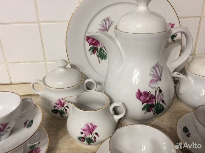 Чайной-кофейный сервиз Германия 70-е