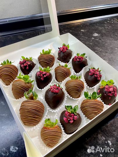 Клубника в бельгийском шоколаде