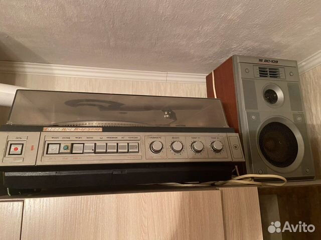 Проигрыватель винила вега 109