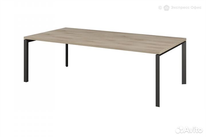 Стол для переговоров на металлокаркасе Акцент ктм