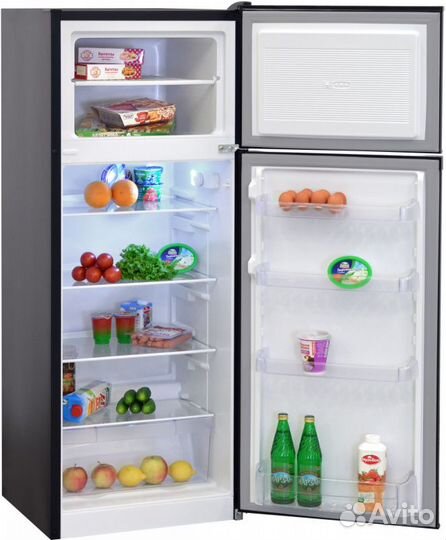 Холодильник Nordfrost NRT 141 232 черный матовый