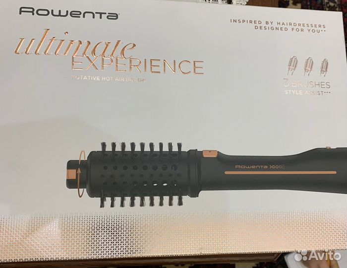 Фен щетка rowenta новая