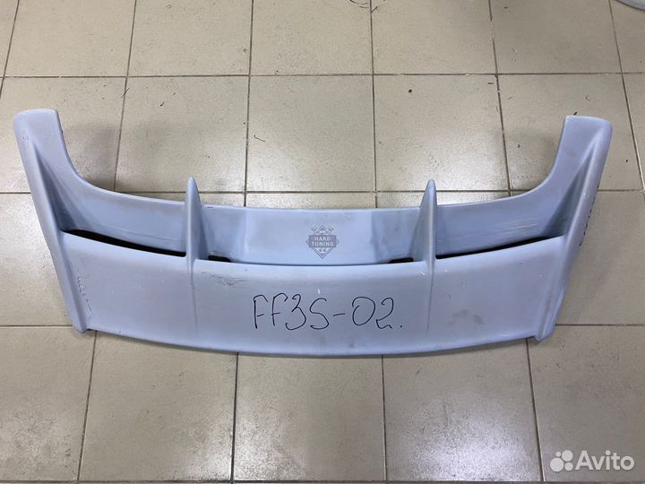 Спойлер RS Ford Focus 3 хетчбек дорестайлинг