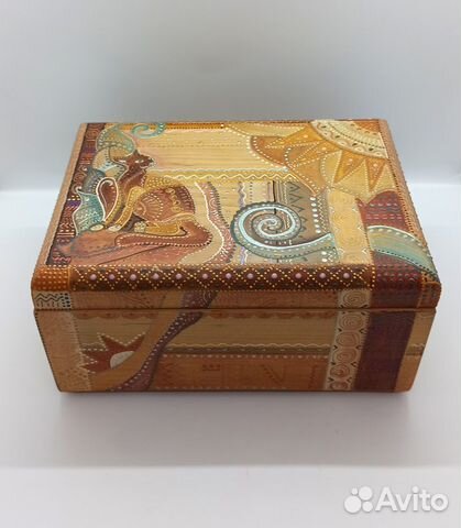 Шкатулка ручная роспись