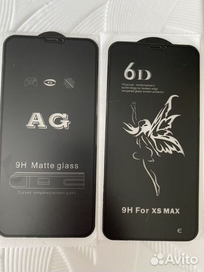 Матовое защитное стекло на iPhone Xs Max, 11 pro m